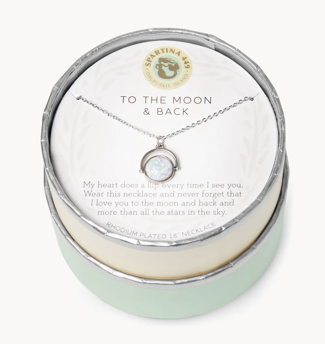 Newbury Place | Southbury, CT | Sea La Vie Moon & Back SIL Necklace